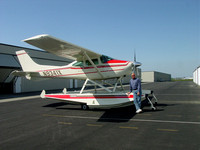 Norm and his Cessna 182 Amphib