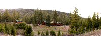 Panorama of Lost Horse Creek Lodge, Montana