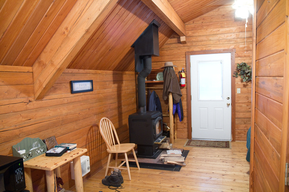 Inside my cabin, #11 at Lost Horse Creek Lodge
